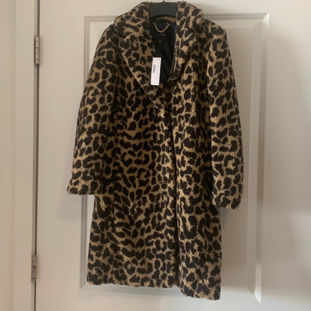 NWT J Crew teddy Sherpa coat